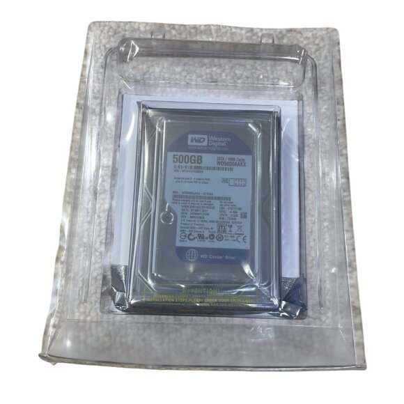 WD Caviar blue 500GB SATA Hard Drive High Speed Storage Unopened - Picture 2 of 7